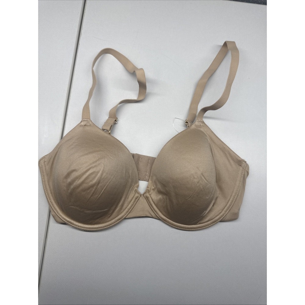 Natori Cafe Beige Revelation Contour Underwire Bra 721248 Womens Size 32D